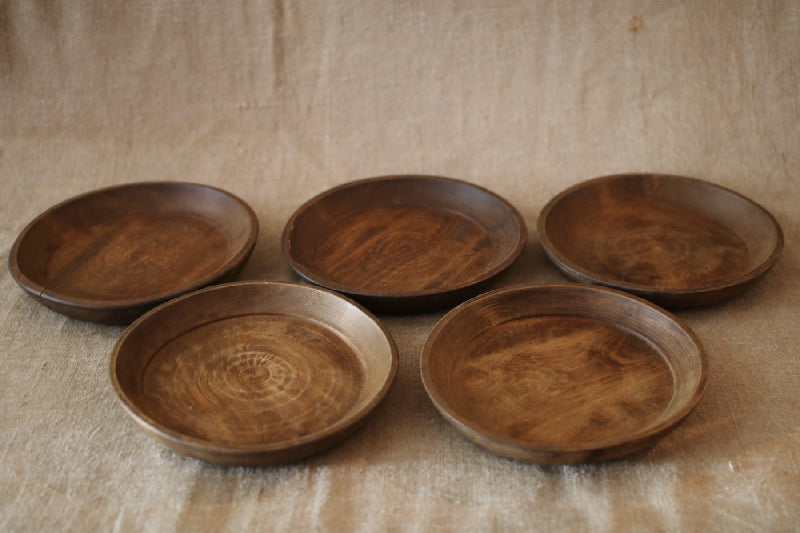 [Vintage] Wooden Plates