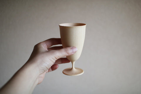 [SALE] TOHKA Wooden Sake Glass