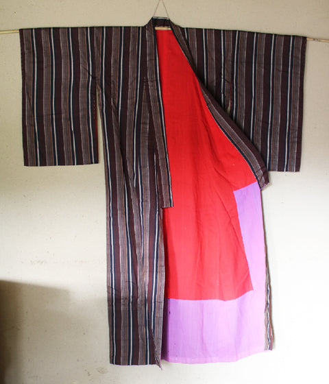 [Vintage] Stripe Kimono