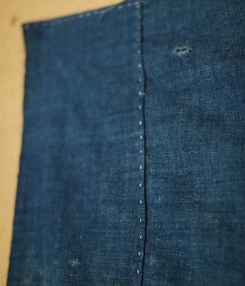 [Vintage] Indigo Blue Boro Vintage Folk Textile