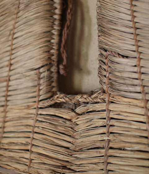 [Vintage] Mino Straw Cape