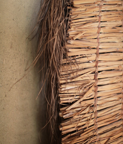 [Vintage] Mino Straw Cape