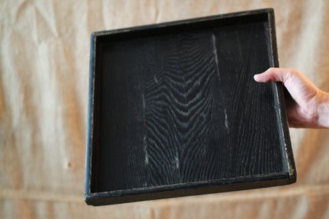 [Vintage] Black Lacquer Tray