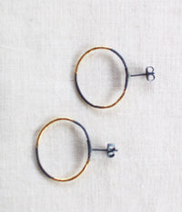 [SALE] Jona "bubble" Stud Earrings {Black}