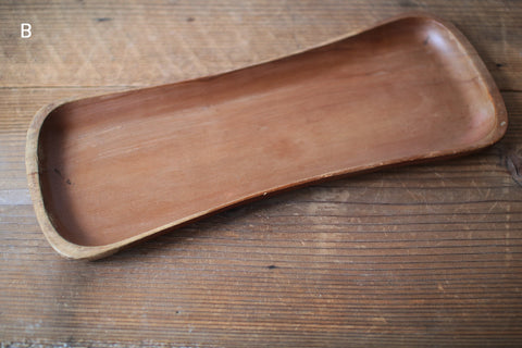 [Vintage] Long Wooden Trays