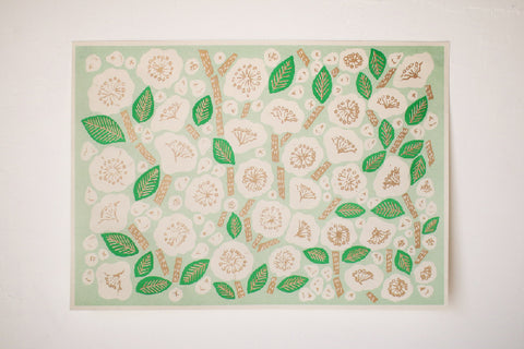 Natsuko Kozue A3 Wrapping Paper {Wild Rose} Holiday Ver.