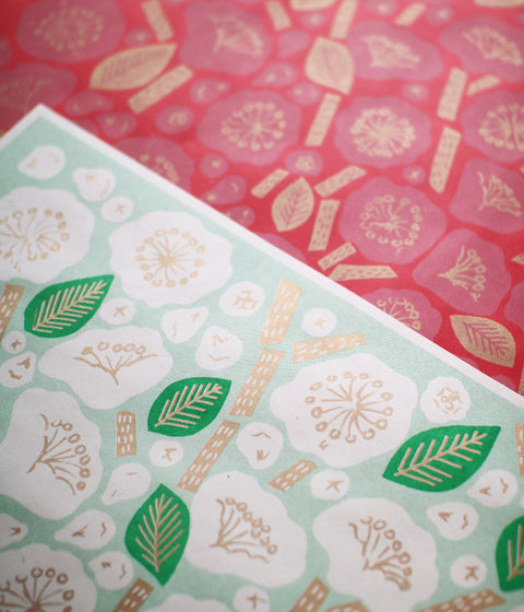 Natsuko Kozue A3 Wrapping Paper {Wild Rose} Holiday Ver.