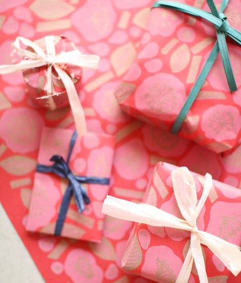 Natsuko Kozue A3 Wrapping Paper {Wild Rose} Holiday Ver.