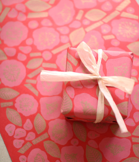 Natsuko Kozue A3 Wrapping Paper {Wild Rose} Holiday Ver.