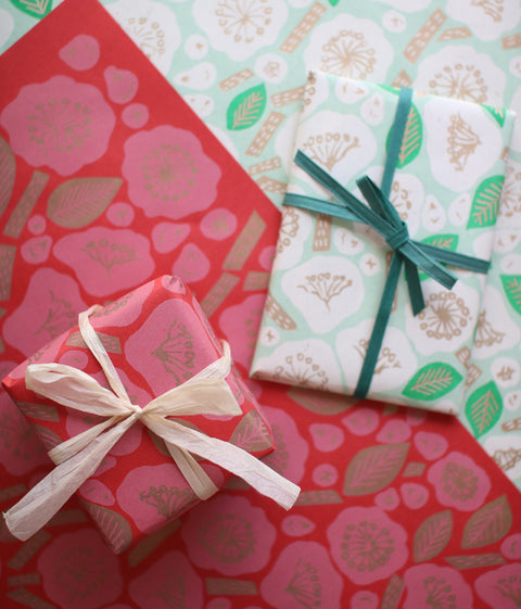 Natsuko Kozue A3 Wrapping Paper {Wild Rose} Holiday Ver.