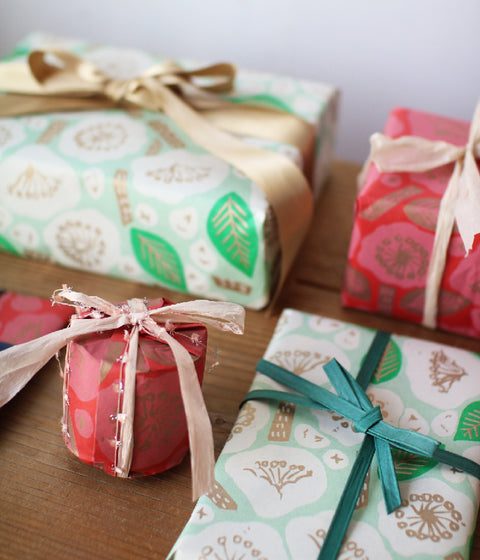 Natsuko Kozue A3 Wrapping Paper {Wild Rose} Holiday Ver.