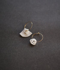 Kimiko Suzuki Hoop Earrings [C]