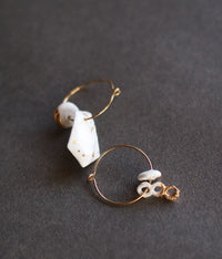 Kimiko Suzuki Hoop Earrings [E]