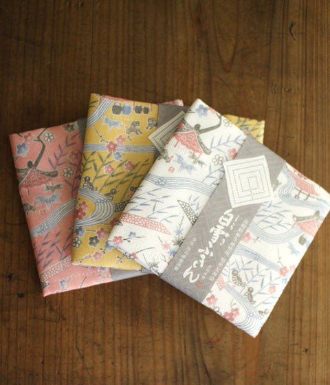 Shirayuki Towel {Okinawan Bingata - Yellow}