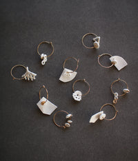 Kimiko Suzuki Hoop Earrings [D]