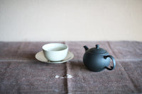 Round Kyūsu Teapot with Back Handle