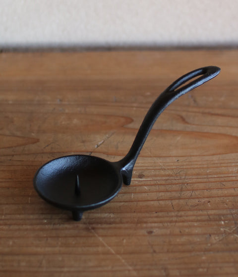 Cast Iron Candle Stand with handle