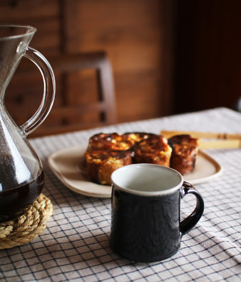 Gunji Pottery Black Mug