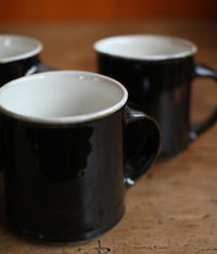 Gunji Pottery Black Mug