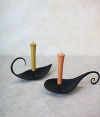 Decorative Iron Candle Stand {Leaf & Spoon}