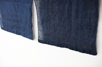 Aizome Indigo Dyed Linen Noren Curtain [B]