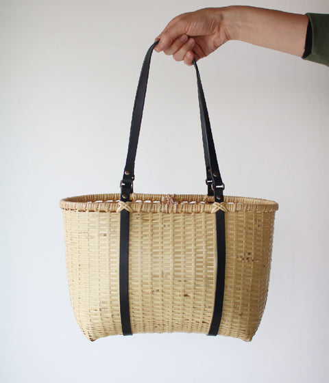 Bamboo Basket Tote - sold out