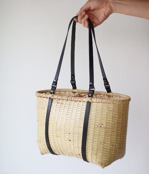 Bamboo Basket Tote - sold out