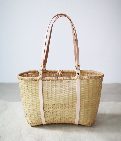 Bamboo Basket Tote - sold out