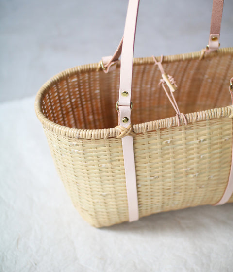 Bamboo Basket Tote - sold out