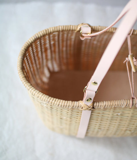 Bamboo Basket Tote - sold out