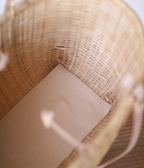 Bamboo Basket Tote - sold out