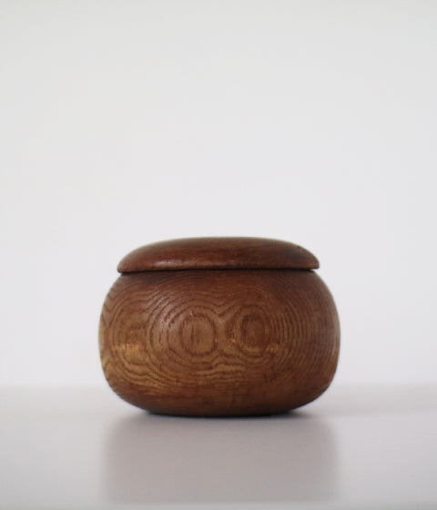 [Vintage] Japanese Wooden Go Bowl