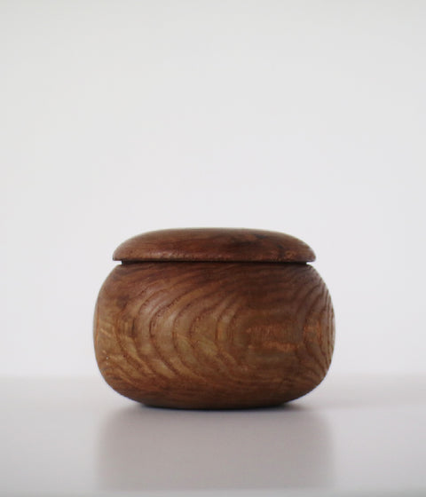 [Vintage] Japanese Wooden Go Bowl