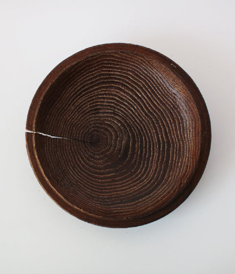 [Vintage] Japanese Wooden Go Bowl