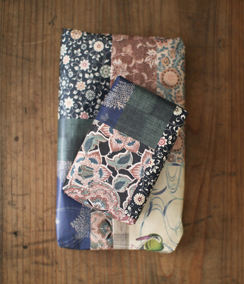 Vintage kimono patterns wrapping paper B