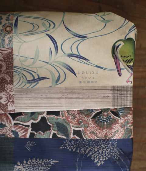 Vintage kimono patterns wrapping paper B