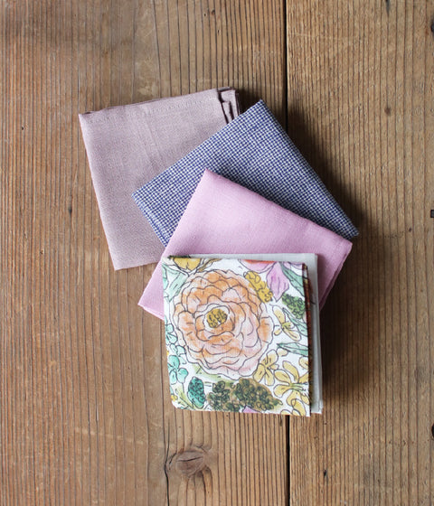 Linen Handkerchief {Bouquet}