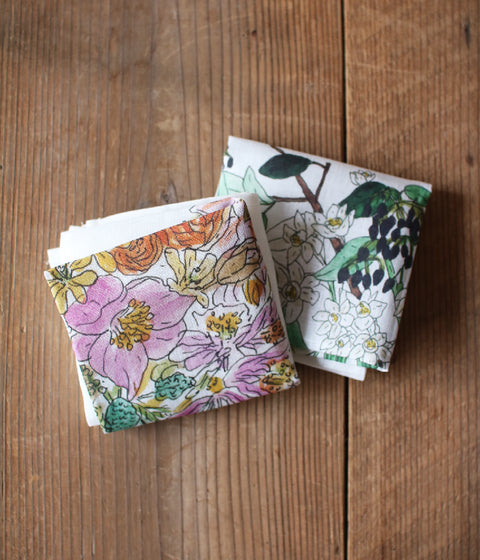Linen Handkerchief {Bouquet}