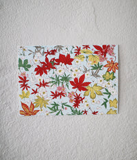Meiji Era Floral Post Cards (A,B)