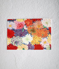 Meiji Era Floral Post Cards (A,B)