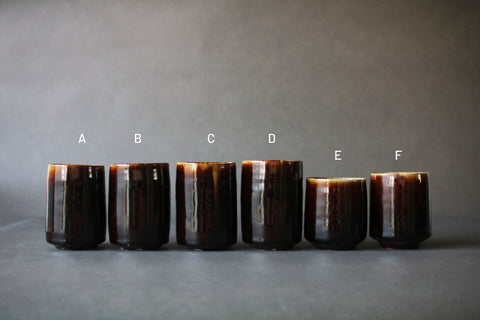Gunji Pottery Brown Yunomi Teacup (sold out)