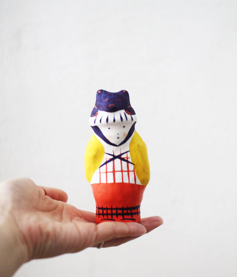 Hariko Paper Figurine {Matagi Hunter}