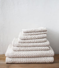 Organic Cotton & Linen Waffle Bath Towel [XL]