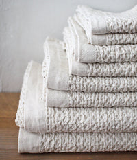 Organic Cotton & Linen Waffle Bath Towel [XL] (backorder)