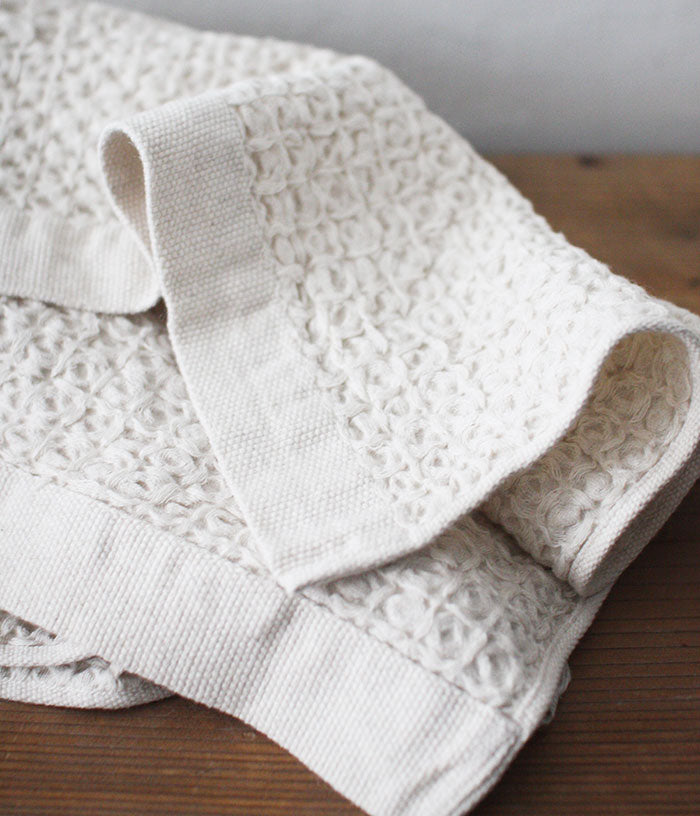 Kontex Organic Cotton & Linen Waffle Bath Towel [XL] - made in Imabari ...