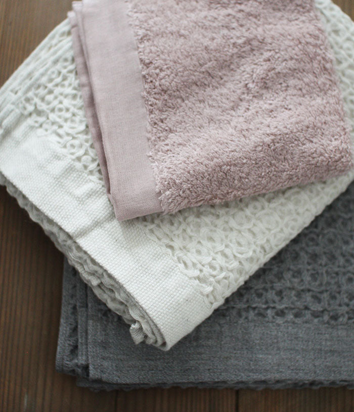 Kontex Organic Cotton & Linen Waffle Bath Towel [XL] - made in Imabari ...