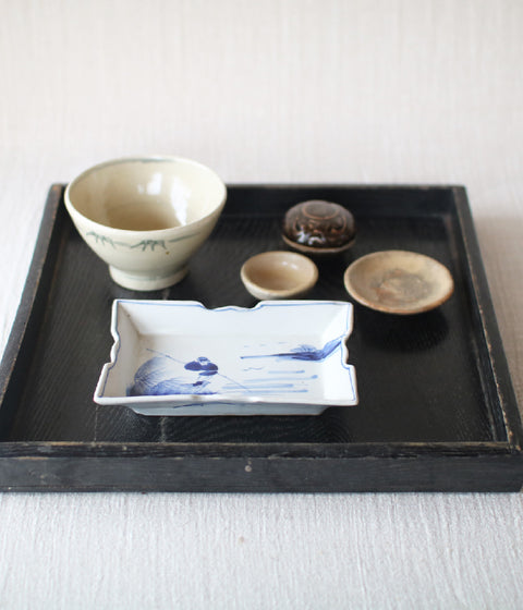 [Vintage] Seto Small Bowl (bamboo grass)