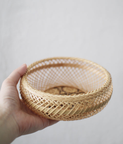 Teppachi Morikago Small Bamboo Bowl