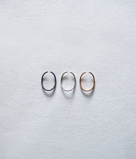 Jona "Wa" Ear Cuff Light Large / White, Black, Gold