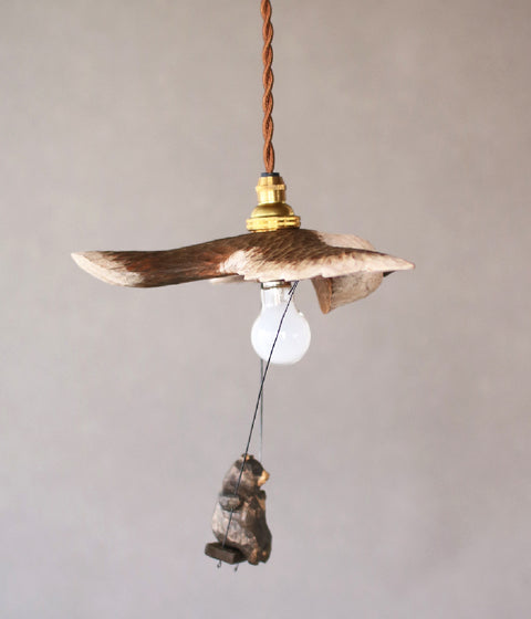 [PRE-ORDER] Bird Airplane Lamp with Bear